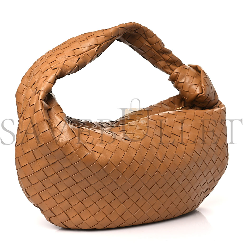 BOTTEGA VENETA NAPPA INTRECCIATO SMALL JODIE CARAMEL (48*30*13cm)