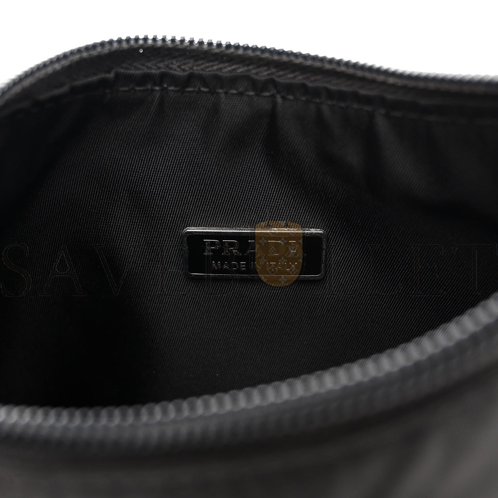 PRADA TESSUTO NYLON SPORT MINI SHOULDER BAG BLACK (20*18*6cm)