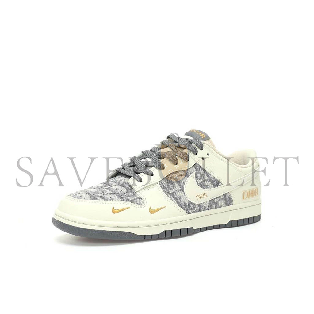 NIKE SB DUNK LOW DIOR WHITE GREY DJ2024-043