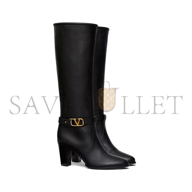 VALENTINO VLOGO SIGNATURE CALFSKIN BOOT 75MM 5W0S0KR5SGQ_0NO VALENTINO VLOGO SIGNATURE CALFSKIN BOOT 75MM 5W0S0KR5SGQ_0NO